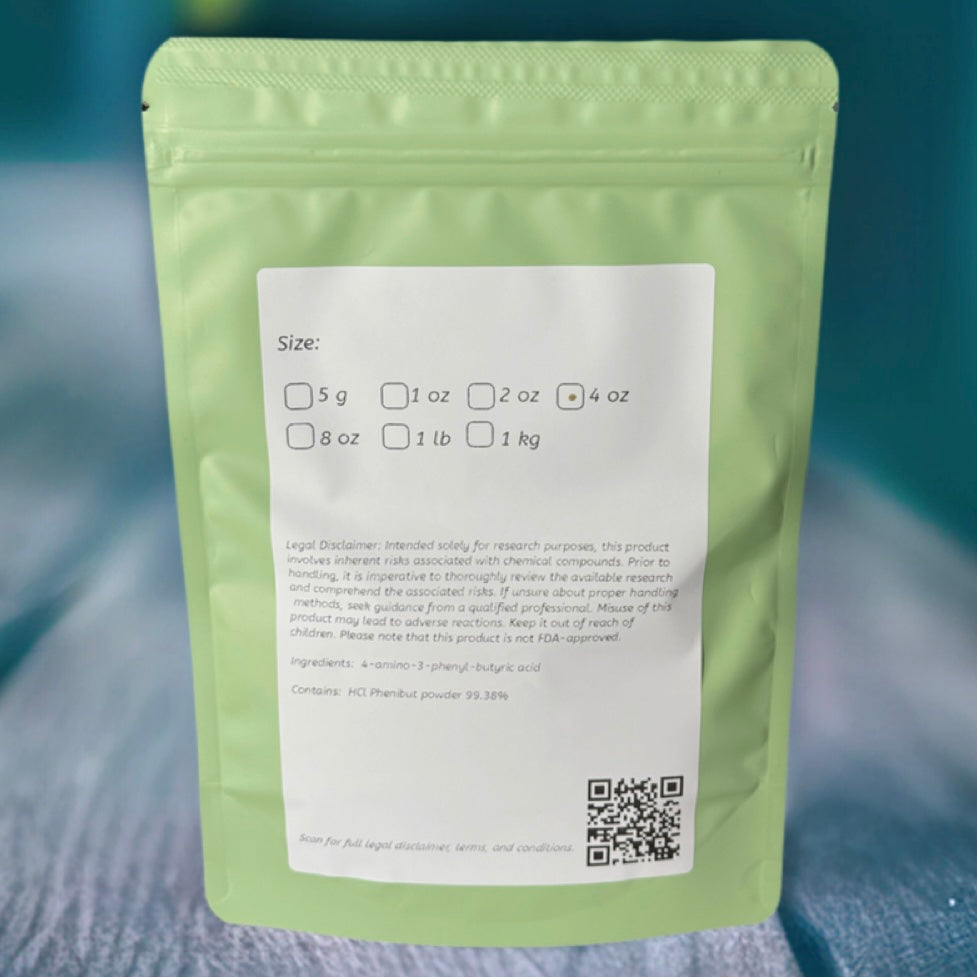 Phenibut HCI Bag Label