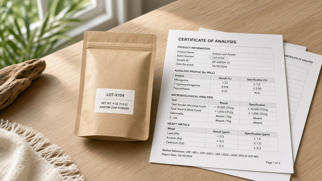 How to Read a Kratom COA (Lab Report): A Shopper’s Checklist