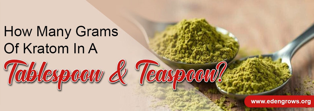 How Many Grams Of Kratom In A Tablespoon & Teaspoon?