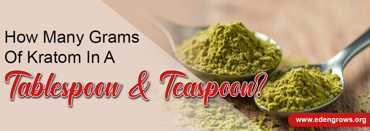 How Many Grams Of Kratom In A Tablespoon & Teaspoon?