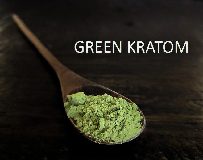 Green kratom leaf products
