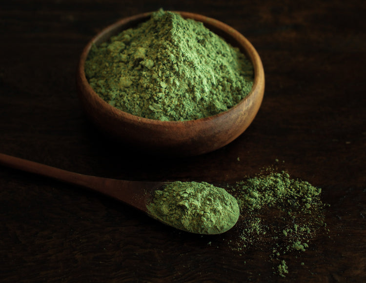 Moringa leaf powder as a fine high quality grind