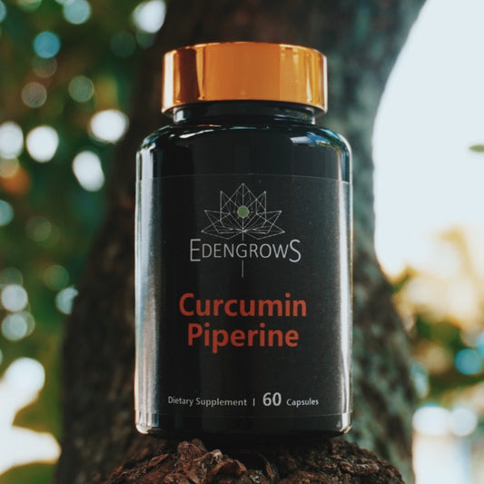 EdengrowS Curcumin Piperine Extract Capsules