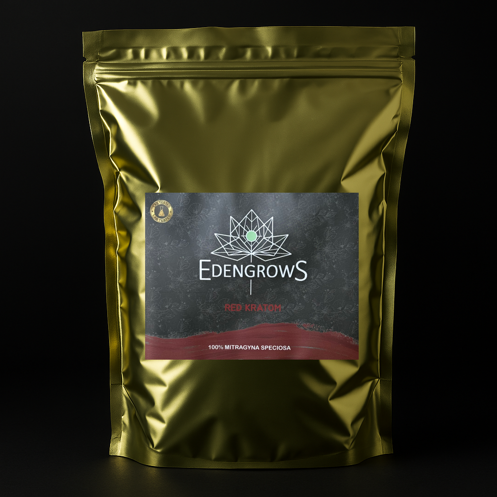 Red Borneo kratom powder, part of the Kratom Sample Pack